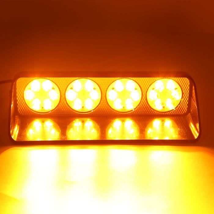 Lot De 6 Lampes Stroboscopiques LED Sans Fil – 8 Couleurs, 10 Modes – Recharge USB – IP65 – Pour Vélo, Drone, Moto