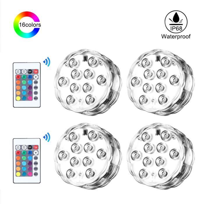 Lot De 4 Lampes Solaires Extérieures Avec Détecteur De Mouvement - Étanches, 3 Modes, Télécommande - 12