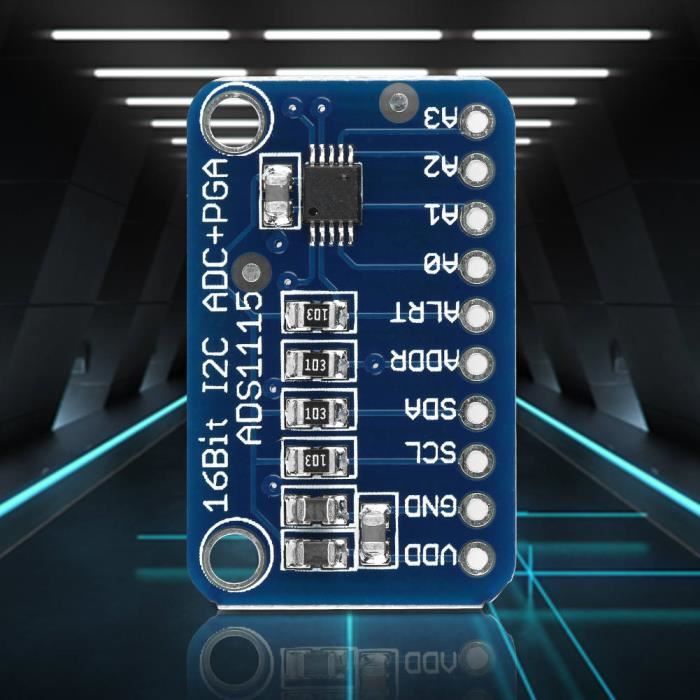 Module ADC 24 Bits 8 Canaux ADS1256 - Conversion Analogique-numérique Haute Précision