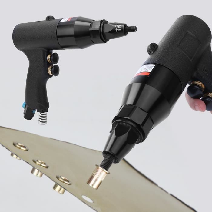 Rivet Pneumatique Tirant Pistolet Vis Rapide M6-M8 Riveteuse 750 Tr/min ...