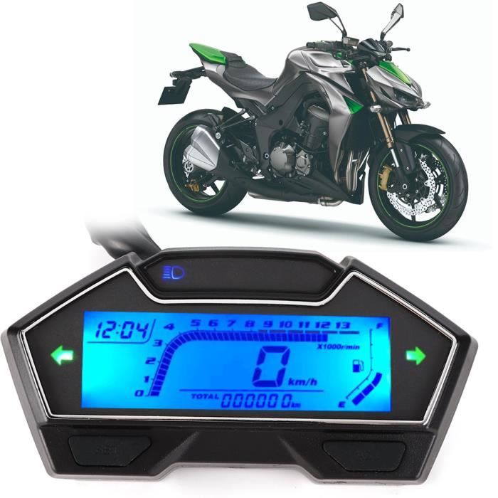Compteur De Vitesse Numérique LCD 12V Pour Moto, Odomètre, Tachymètre, Affichage