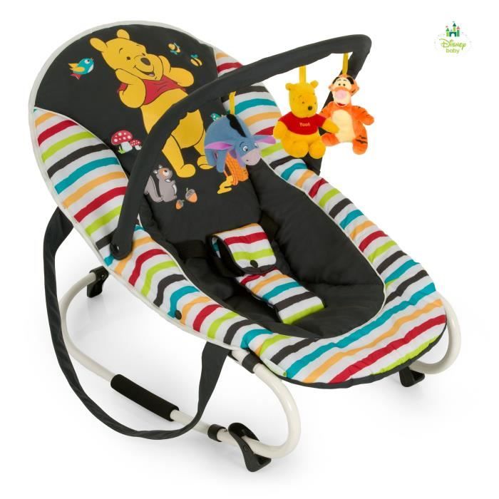 Winnie Transat Bungee Deluxe Des La Naissance Bebe Mixte Noir Jaune Achat Vente Transat 4007923633380 Cdiscount