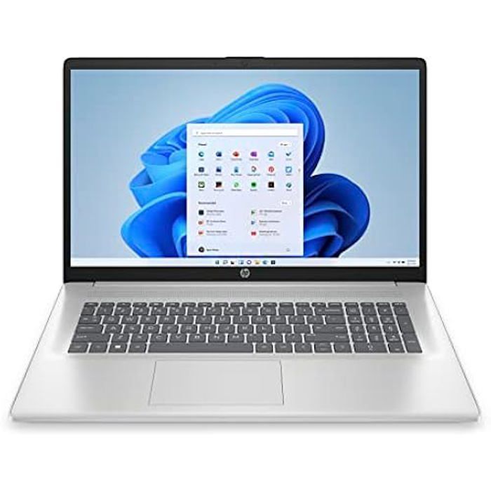 HP Laptop 17 cn0013sf PC Portable 17 3" FHD Intel Pentium RAM 8 Go SSD AZERTY Windows 11 Famille naturel - vue 2