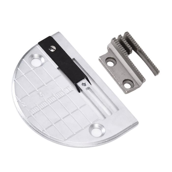 Zunate Lot De 2 Dents D'Alimentation Machine à Coudre - Compatible 1408 2250 Butterfly Et Plus