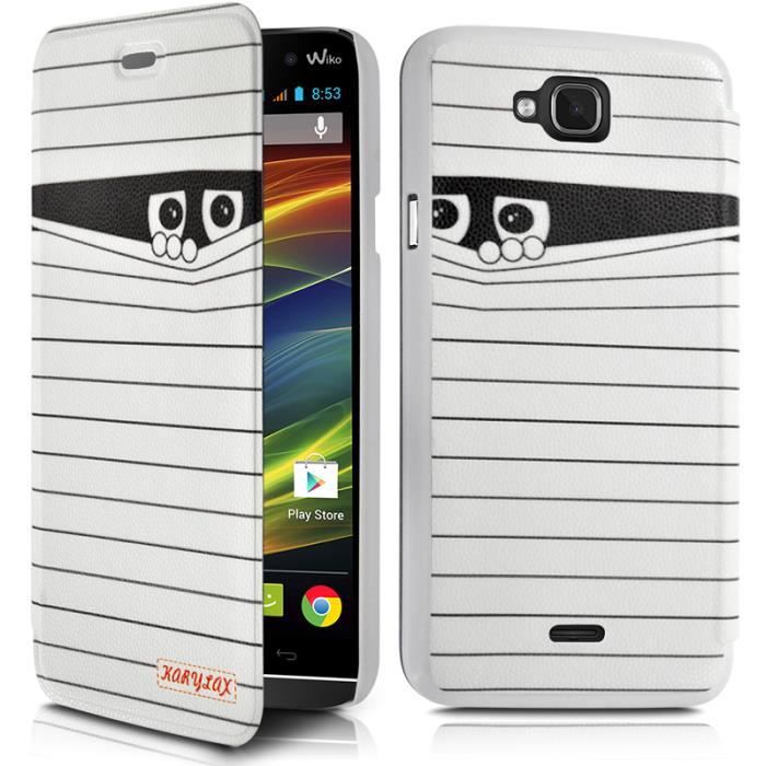 Housse etui coque rigide pour Wiko Ozzy + film … - Téléphonie