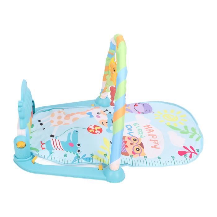 Hidyliu – Tapis De Gym Piano Pour Bébé – Matelas éducatif Doux – Jouets Suspendus – Musique Et Lumières – Motricité