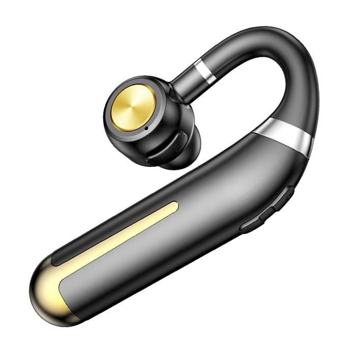Écouteurs sans Fil Musique HD Bluetooth 4.1 Oreillette Bluetooth Anti-Transpiration avec Microphone pour Divers Modèles Téléphone GEJIN Écouteurs Bluetooth 