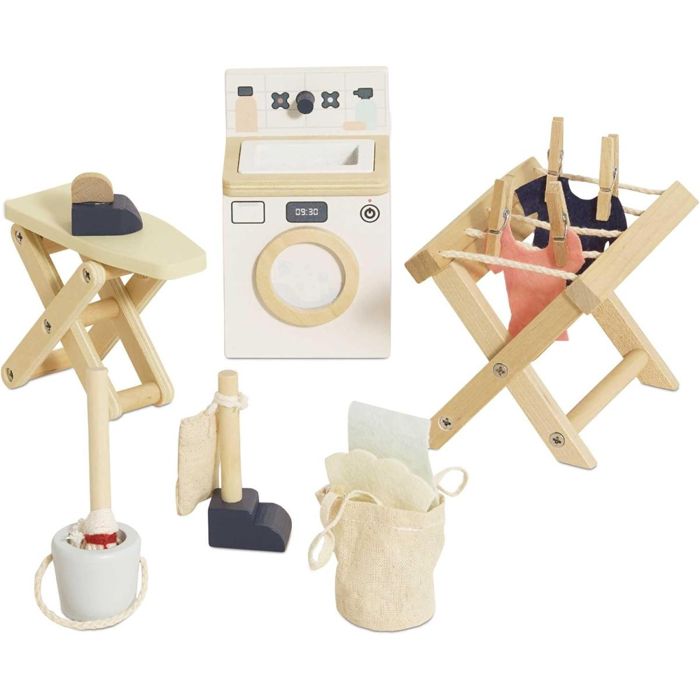 Jouet - LE TOY VAN - La Buanderie ME038 - Bois - Intérieur - Univers miniature