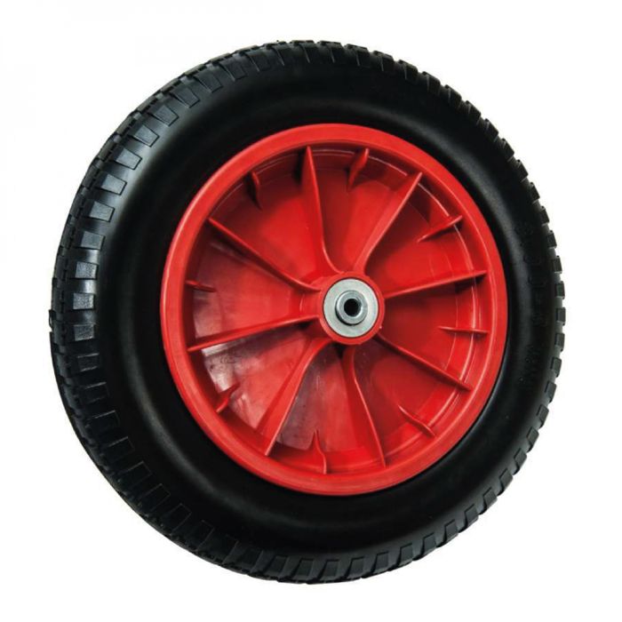 2 Roues Universelles 20,3 Cm Pour Barbecue Ou Brouette - Polypropylène, Diamètre Trou 1 Cm, Remplacement Facile