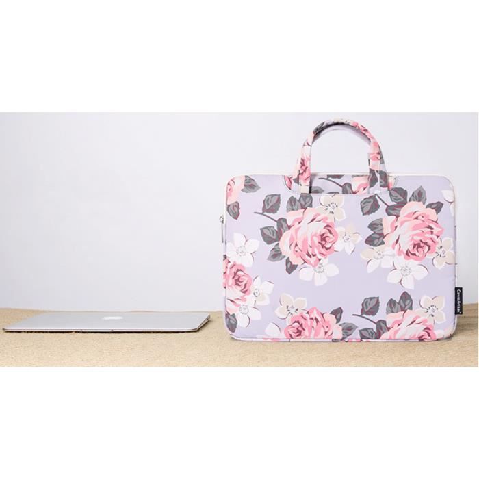 Housse Ordinateur Portable 13-14" Hinnwer - Avec Support Intégré Et Repose-Poignets - Bleu