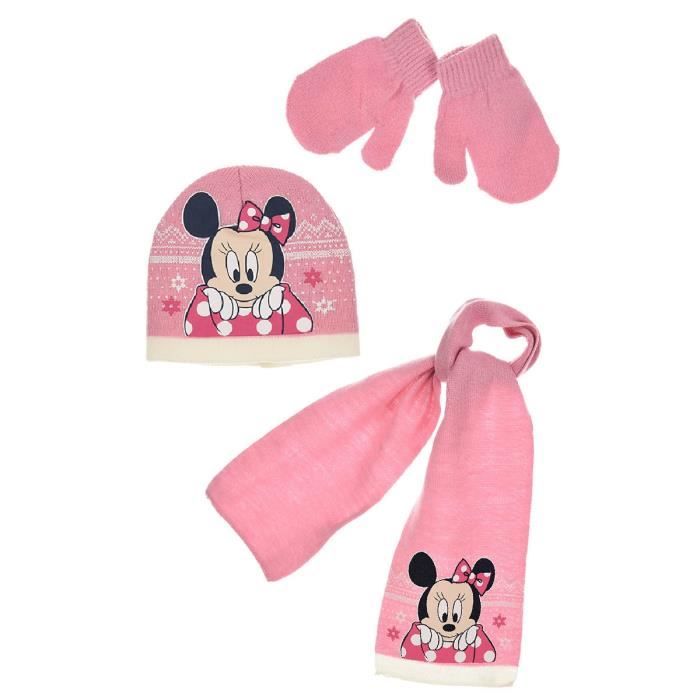 Ensemble Bebe Minnie Mouse Bonnet Moufles Echarpe Bebe Fille Rose Cdiscount Pret A Porter Ensemble Bebe Minnie Mouse Bonnet Moufles Echarpe Bebe Fille Rose Cdiscount Pret A Porter