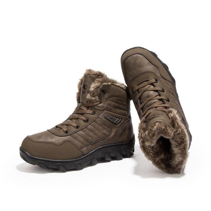 bottines homme grande taille