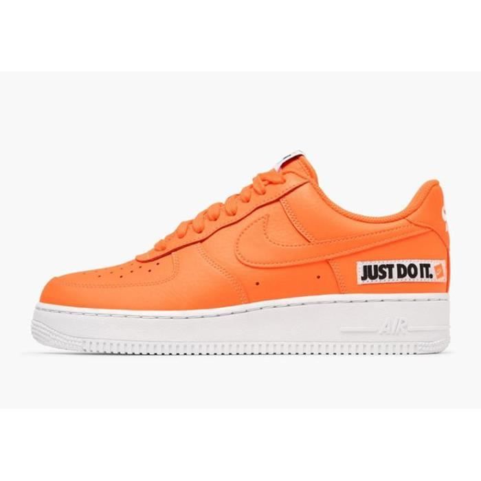 nike air force 1 just do it rouge