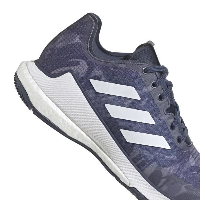 chaussures de handball indoor femme adidas crazyflight - navy/white/white - 38 2/3