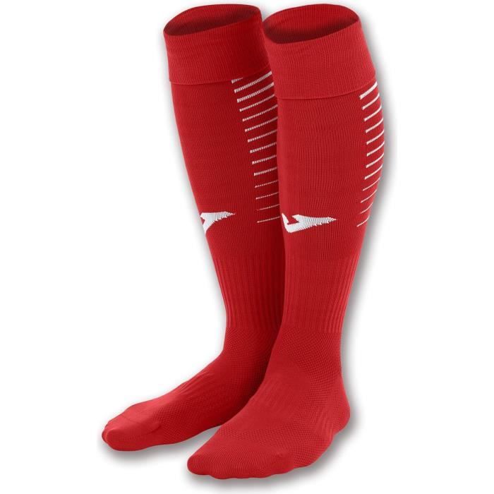 Joma Premier Chaussettes De Football - Rouge / Blanc Taille: 28-33