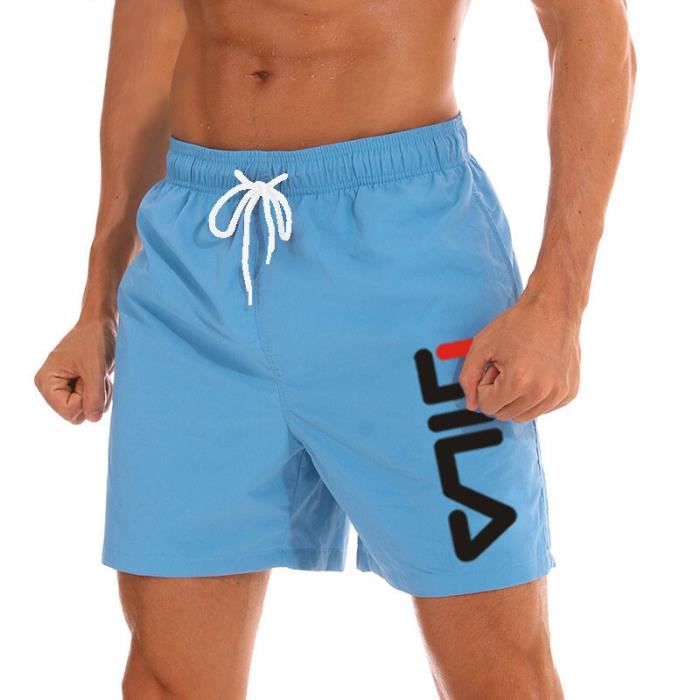 Acheter Short de planche de surf pour hommes, short de plage, short de bain imprimé Camouflage, maillot de bain à séchage rapide