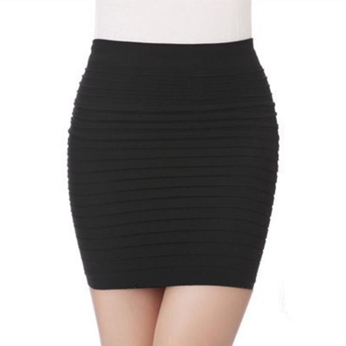 Femmes basique élastique taille haute moulante crayon Mini jupe décontracté été côtelé tricot paquet hanche jupe courte mode Streetwear 200000345 Femmes basique élastique taille haute moulante crayon Mini jupe décontracté été côtelé tricot paquet hanche jupe courte mode Streetwear 200000345