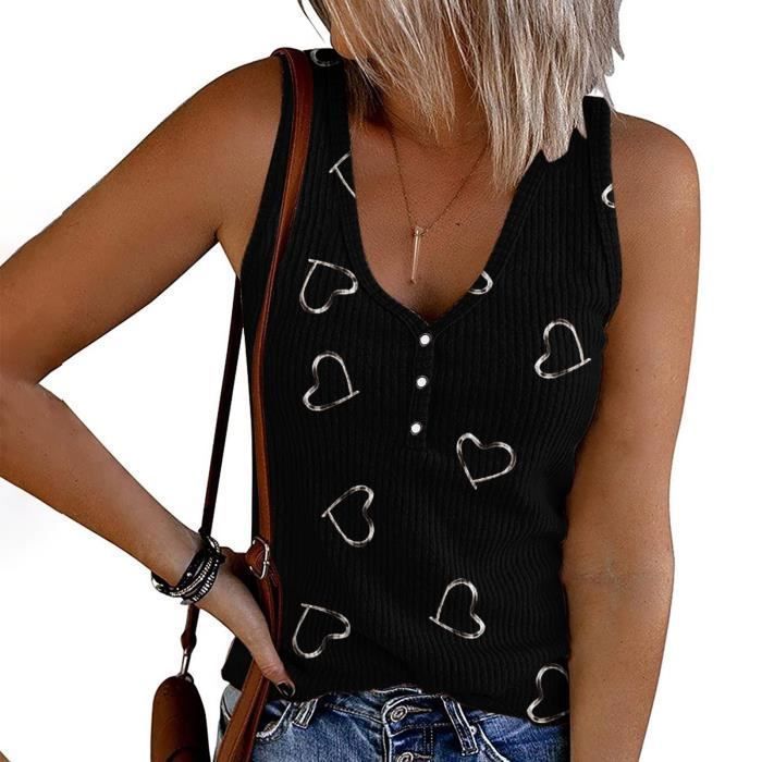 Débardeur sans manches - Bleu - Femme - 5.00