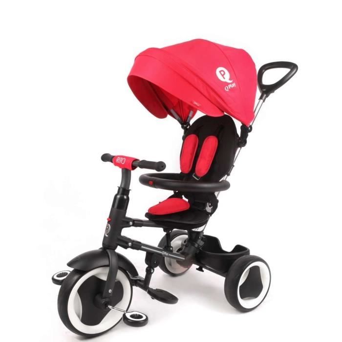 Tricycle strolly compact bleu - Cdiscount