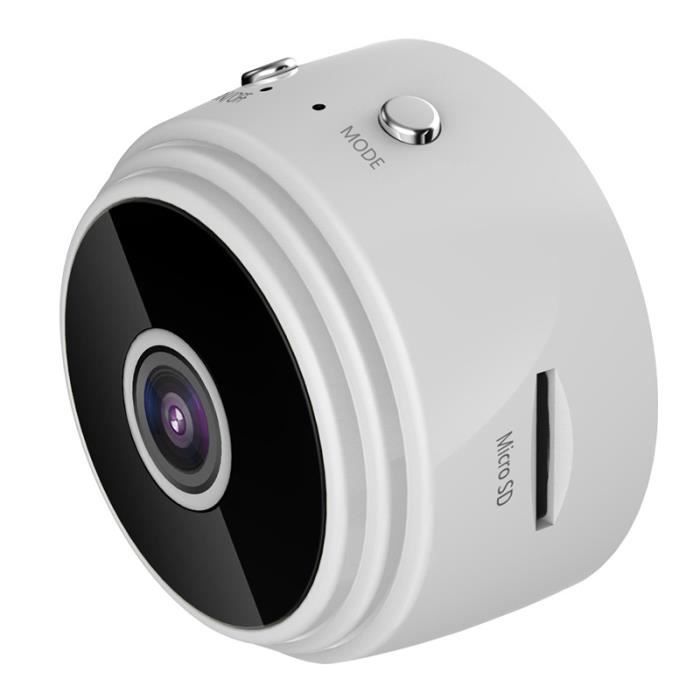 Caméra de surveillance sans fil OEMG A9 - Vision Nocturne - Extérieur - 1080P - Blanc
