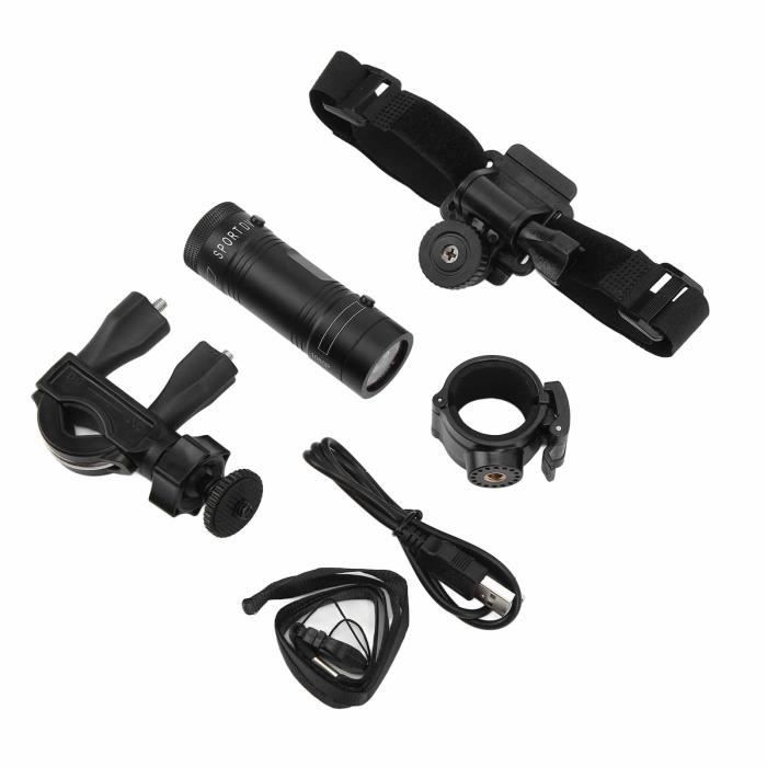 Mini Caméra Sport 4K FHD 1080P - Casque, Moto, Vélo, Action - Neuf