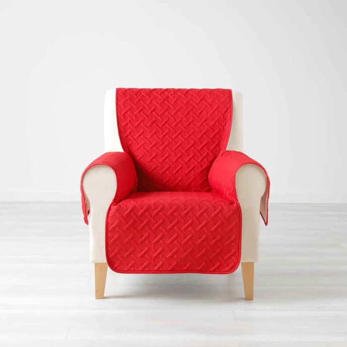 Protège Fauteuil Lounge 165x179cm Rouge Protège Fauteuil Lounge 165x179cm Rouge