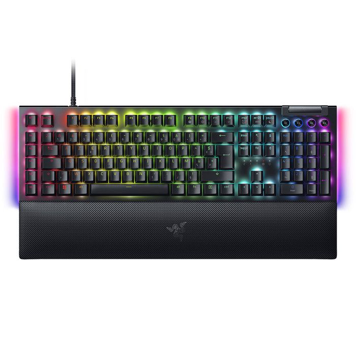 Razer BlackWidow V4 (switches Razer Green) - Clavier gaming - interrupteurs mécaniques verts à clics tactiles (switches Razer Green)