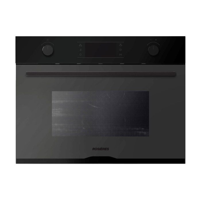 Micro-ondes encastrable combiné Gril ROSIERES RMC44NSM2 - 44L - 3350W - Noir matte - Rosieres