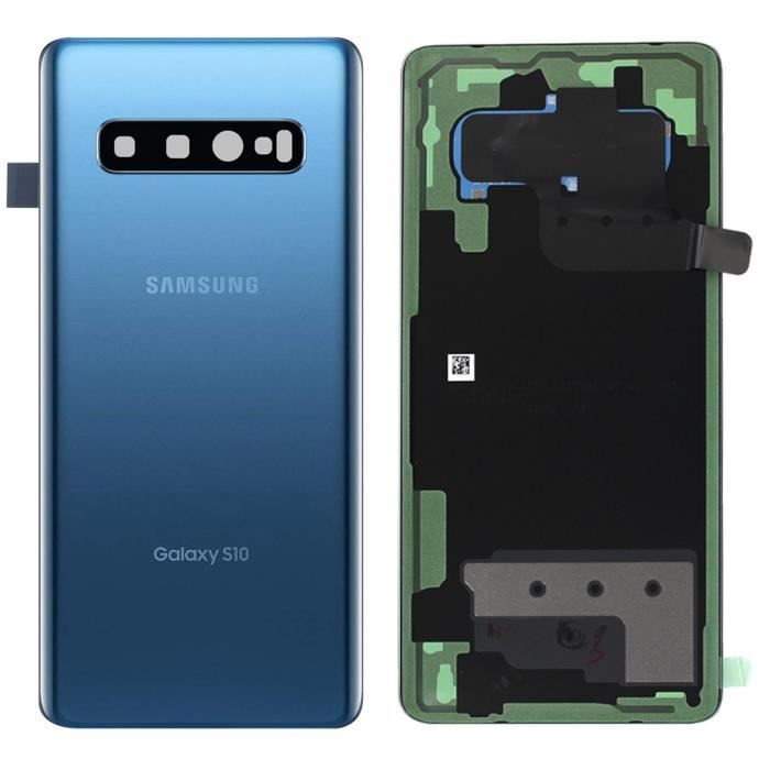 Cache batterie Samsung Galaxy S10 Plus Façade arrière Original Samsung - vue 2