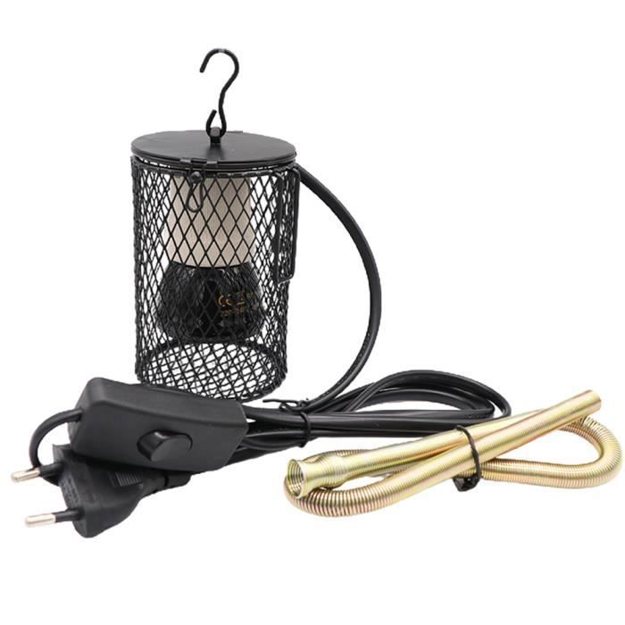 Comparer les prix de Shipenophy Lampe Chauffante 50W Infrarouge en Céramique pour Reptiles Tortues Oiseaux