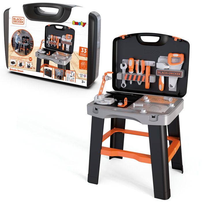 Atelier de bricolage Smoby + Decker Etabli Bricolo Smart - vue 2