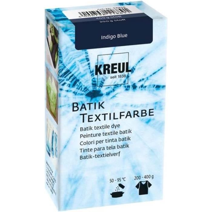 Colorante Per Tessuti Kreul Javana Batik - Polvere Blu Indaco 70g, Per Tecnica Shibori - Foto 13