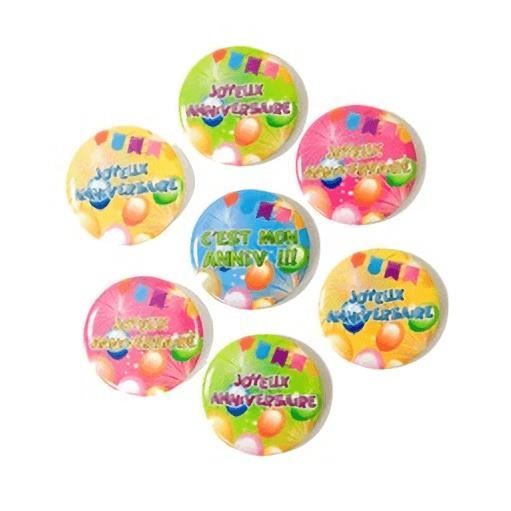 Badge Joyeux Anniversaire X7 Ref 1009pp Achat Vente Kit Creation Badge Badge Joyeux Anniversaire Cdiscount Badge Joyeux Anniversaire X7 Ref 1009pp Achat Vente Kit Creation Badge Badge Joyeux Anniversaire Cdiscount