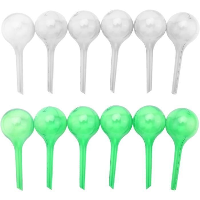 Naisfei 10 Ampoules D'arrosage Automatique Pour Plantes – Globes En PVC Transparent – Arrosage Lent – Pour Intérieur Et Extérieur – Lot économique