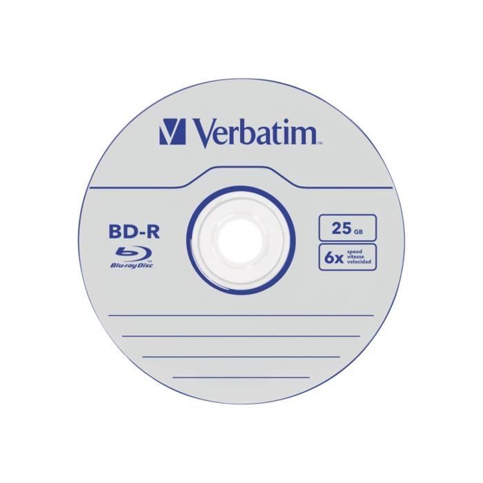 Verbatim 43738 BD R 25 Go 25 pièces - vue 2