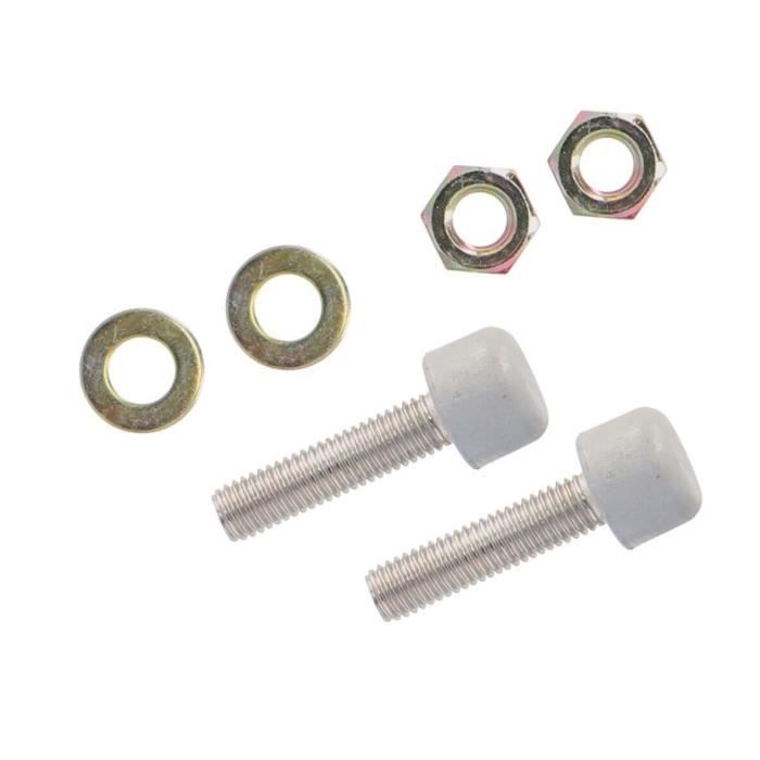Kit De Fixation Pour Panier De Vélo - Argent, En Fer, Visserie Incluse (1 Kit)