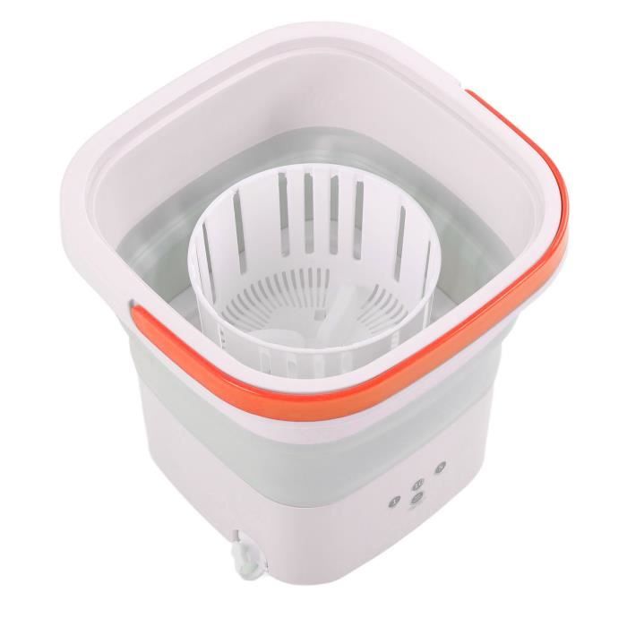 Mini Machine à Laver Pliable Portable – Moteur Haute Vitesse, Lavage Profond – Pour Voyages, Studios, Camping