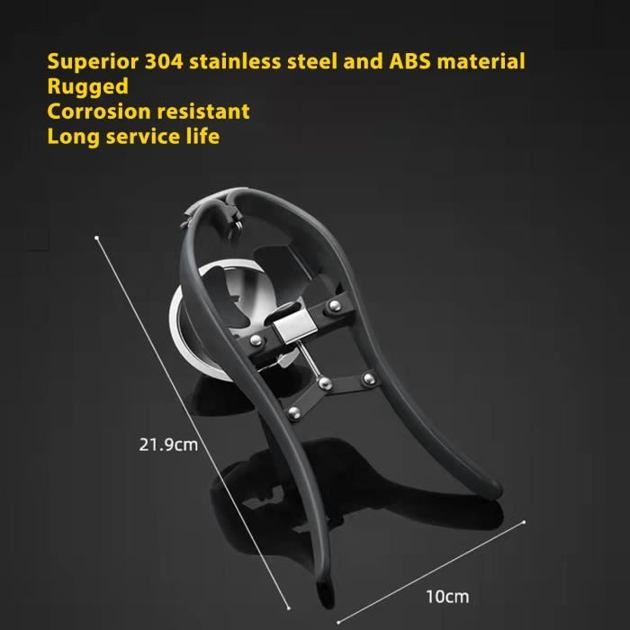 Ouvre-œufs Et Séparateur En Acier Inoxydable - Pour Casser Et Séparer Les œufs Facilement, Usage Cuisine Maison Ou Pro - 7