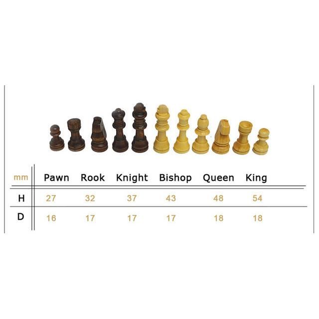 Jeu D'échecs Complet Ducale Réf 9500 – Pièces En Bois, Jeu De Société