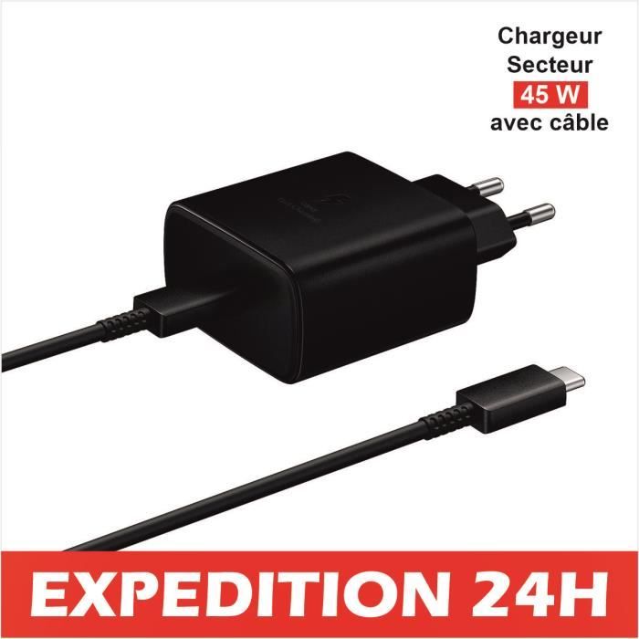 Pack Chargeur + Câble pour Samsung Galaxy A04s Fast Charger Ultra-puissant  et rapide NOUVELLE GENERATION 3A avec CABLE USB-Type C - Cdiscount  Téléphonie