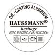 Haussmann Héritage®－Batterie de Cuisine 10 pièces revêtement marbré et couvercles verre(HS-1038S)-1