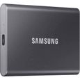 SAMSUNG - SSD externe - T7 Gris - 2To - USB Type C (MU-PC2T0T/WW)-1