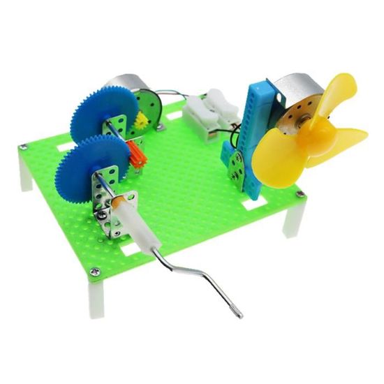 À faire soi-même en Bois Main coudé Générateur jouet enfants Sciences Physiques Expérimentation Kits