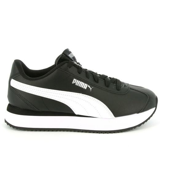 BALLERINE Chaussure de sport Puma Turino Stacked 371115 009. Pour femme coloris noir Nero Cdiscount Chaussures