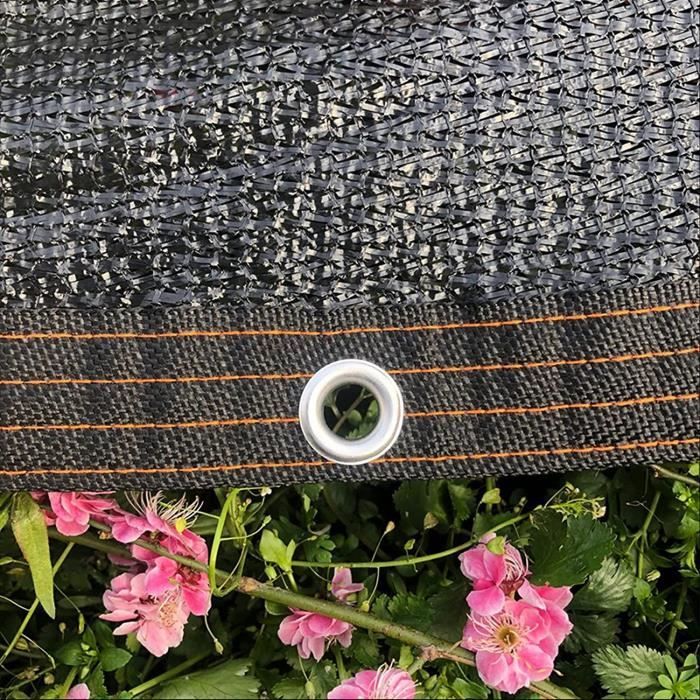 Filet D'ombrage 3x3m - Protection Solaire 6 Broches Pour Terrasse, Jardin Et Piscine