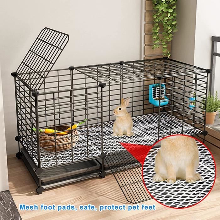 Parc d'intérieur pour lapins - Parc d'intérieur pour lapins, cage