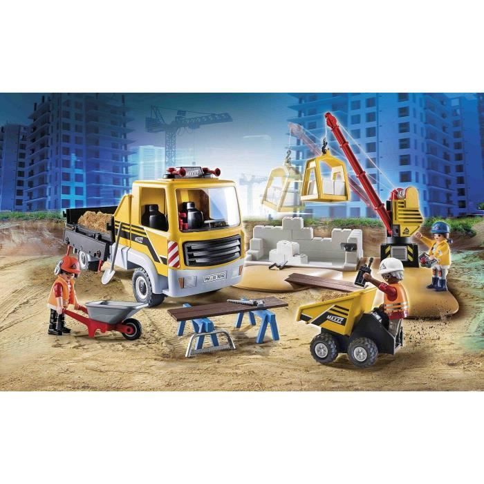 Playmobil Citroen PLAYMOBIL (Q3197) CHANTIER Prise D'Air Haute