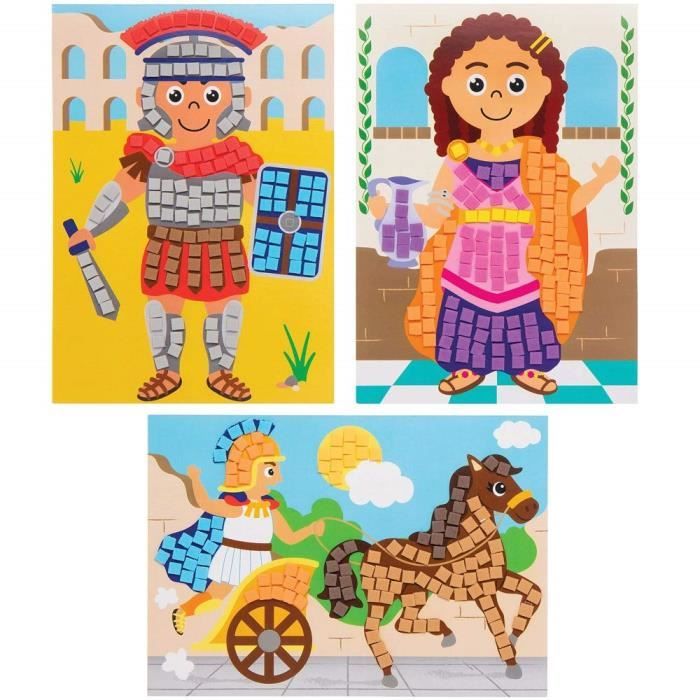 Kits d'illustrations de dinosaure à paillettes Kits d'illustrations de dinosaure à paillettes