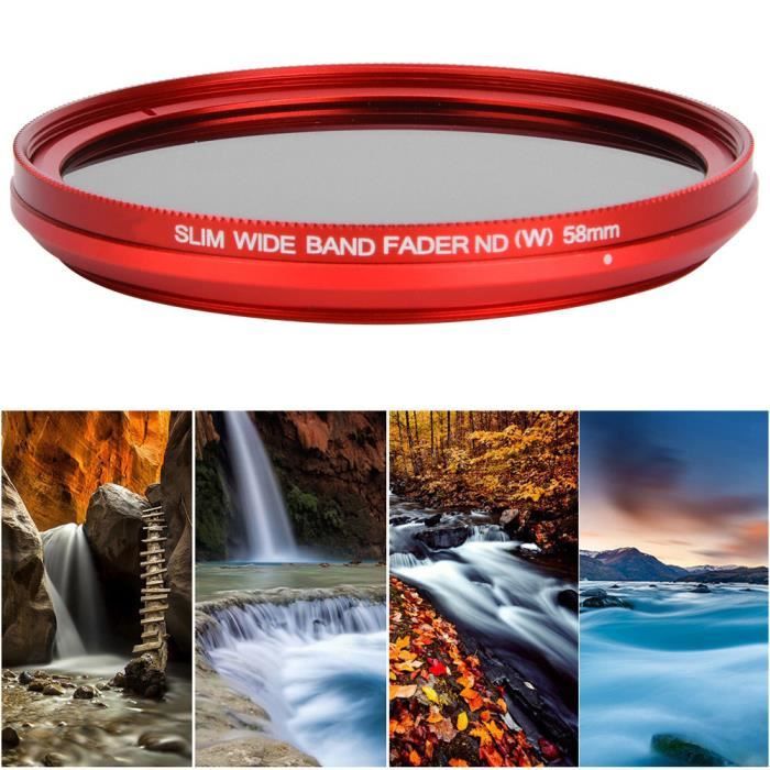 Filtre ND2-400 Variable 43 Mm Pour Panasonic Lumix LX100 / LX100 II – Réglable 2 à 8 Stops – Qualité Optique