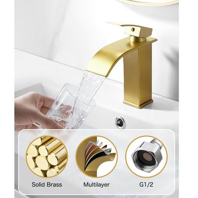 Robinet Salle Bain Cascade,Robinet Lavabo Cascade Avec Bec Hauteur Mitigeur Lavabo Cascade Chaude Et Froide Rglable Mitigeur Salle Bain En Inox 68610661